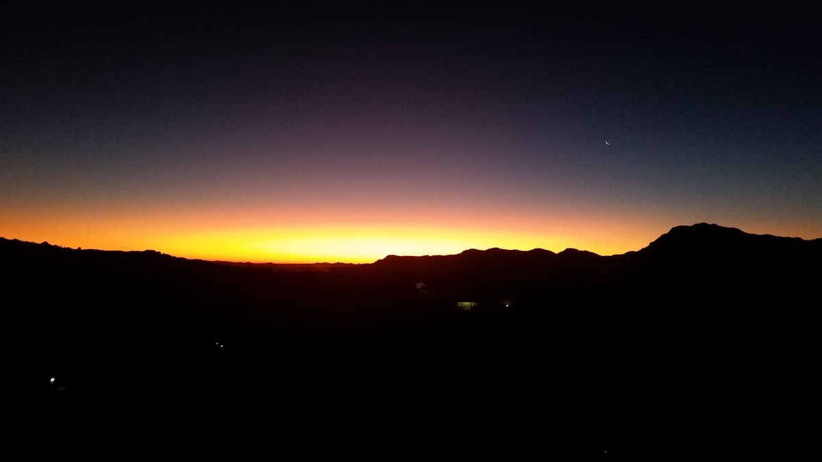 Namibia: Abenddämmerung in der „Namtib Desert Lodge“