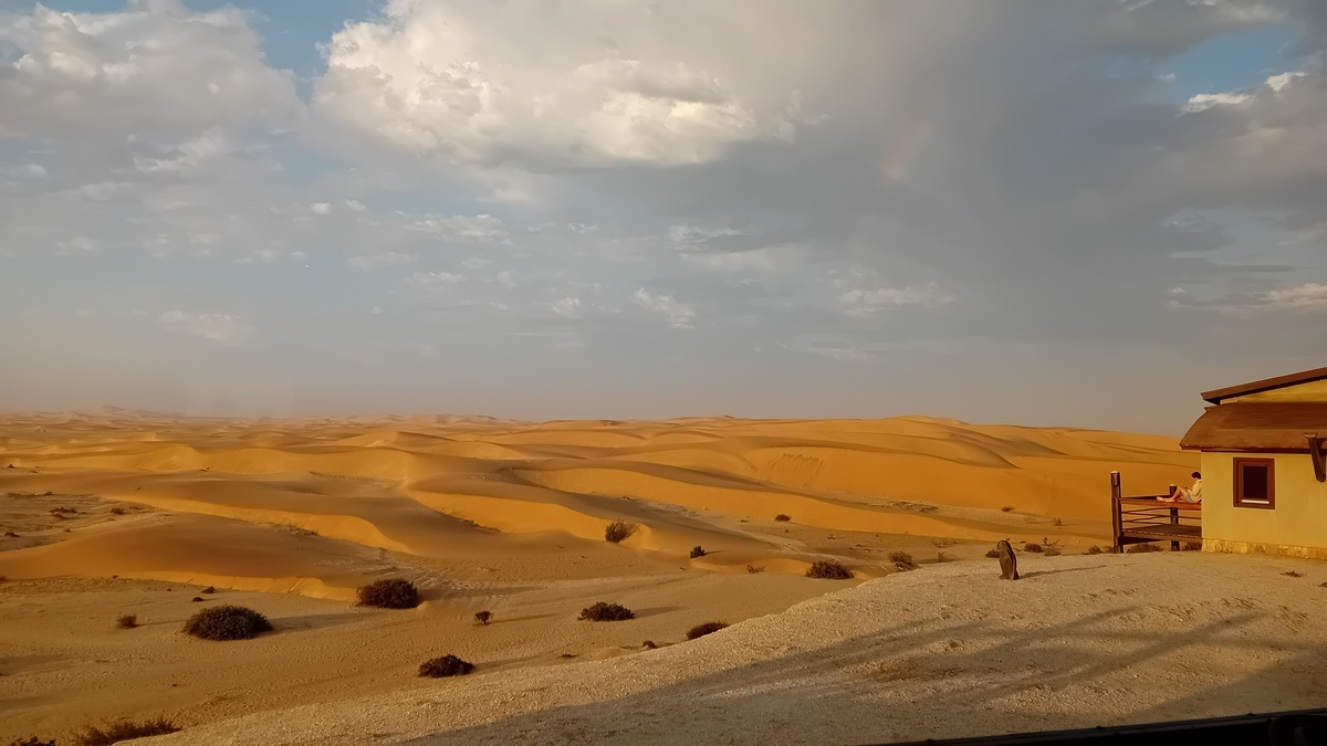 Namibia: Dünen der Namib von Swakopmund aus gesehen